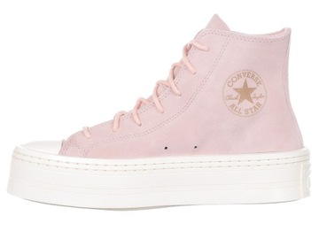 Buty damskie CONVERSE CTAS Modern Lift Platform Mono Suede A04663C skórzane