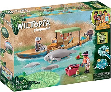 PLAYMOBIL 71010 Wycieczka łodzią do manatów