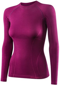 BLUZA TERMOAKTYWNA BRUBECK KOSZULKA DAMSKA MERINO WOOL TERMICZNA ACTIVE XL