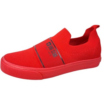 trampki Big Star damskie czerwone slip on JJ274094 R38