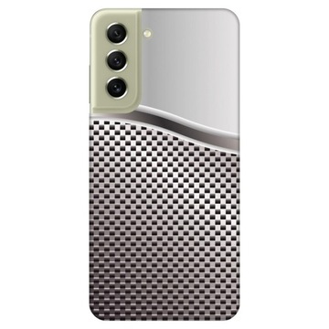 Etui do Samsung Galaxy S21 FE Stalowy wzory