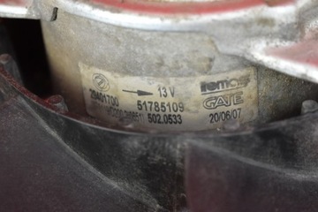 VENTILÁTOR 51785109 FIAT LINEA 1.4 8V 77 KM 06-12