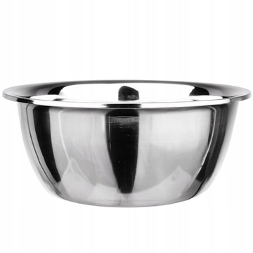 MISKA KUCHENNA STALOWA GŁĘBOKA GRUBA FI 32 CM 6L