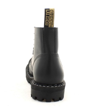 СТАЛЬНЫЕ ЧЕРНЫЕ БОТИНКИ С 6 ОТВЕРСТИЯМИ 127-128/O/B размер 41