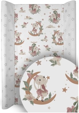 PRZEŚCIERADŁO NA PRZEWIJAK POKROWIEC Z GUMKĄ 70cm BAWEŁNA BABYMAM