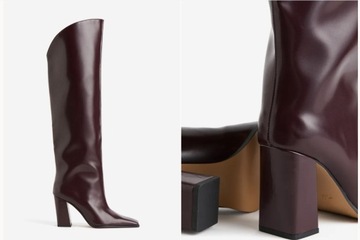 Kozaki za kolano KOWBOJKI WYSOKIE DŁUGIE H&M 39 NOWE