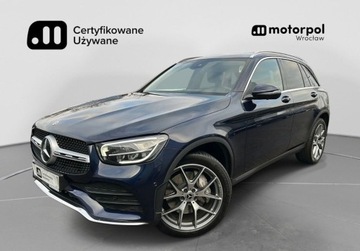 Mercedes GLC C253 SUV Facelifting 2.0 300d 245KM 2022 Mercedes-Benz GLC GLC 300d, Kamera 360, Hak, Tempomat, GPS, Pamiec foteli,