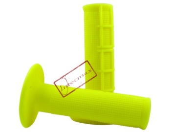 РЕЗИНОВЫЕ РУЧКИ ЭНДУРО КРОСС ФЛУО ЖЕЛТЫЙ / ЖЕЛТЫЙ