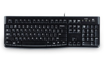 Klawiatura Logitech K120 wodoodporna cicha USB