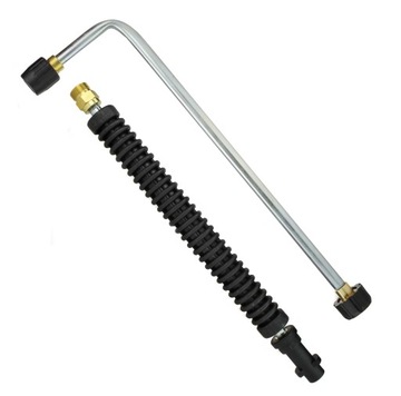 ДЛИННАЯ УГЛОВАЯ НАСАДКА ДЛЯ KARCHER K2 K3 K4 K5 K6 K7 ШАЙБА ДЛЯ ШАССИ