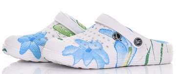 ЖЕНСКИЕ ТАПОЧКИ ЛЕГКИЕ УДОБНЫЕ ПРАКТИЧЕСКИЕ ТАПОЧКИ С ЦВЕТОЧНЫМ ПРИНТОМ