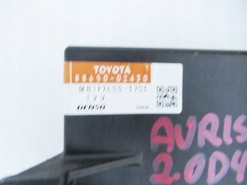 MODUL KLIMATIZACE TOYOTA AURIS I 88650-02430