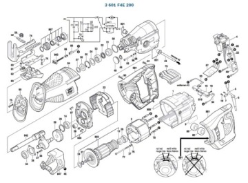 Винтовая сабельная пила BOSCH GSA1300PCE 200