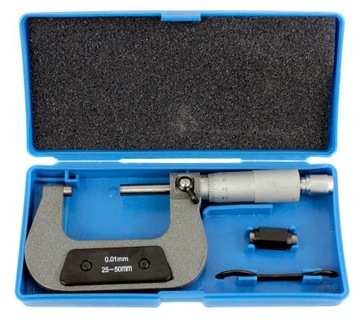 ВНЕШНИЙ МИКРОМЕТР НОНИУСА 0,01 ММ 25-50 ММ