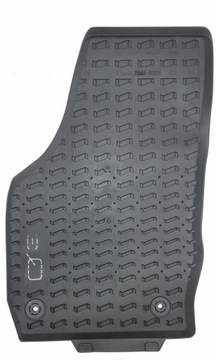 Коврики резиновые черные Audi Q3 8U 8U1061221A