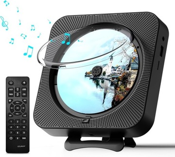 PRZENOŚNY ODTWARZACZ CD MP3 BLUETOOTH 5.1 + PILOT