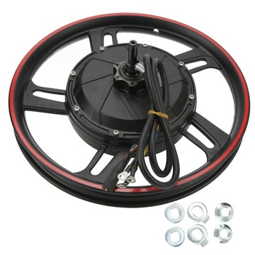 16-calowy elektryczny silnik piasty koła 48-72V 500W-3500W grubych opon