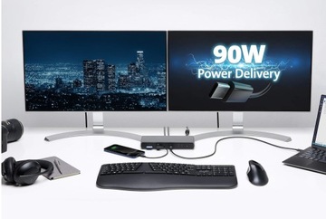 ДОК-СТАНЦИЯ-концентратор KENSINGTON SD5700T USB-A THUNDERBOLT 4 90 Вт 4K 11 В 1