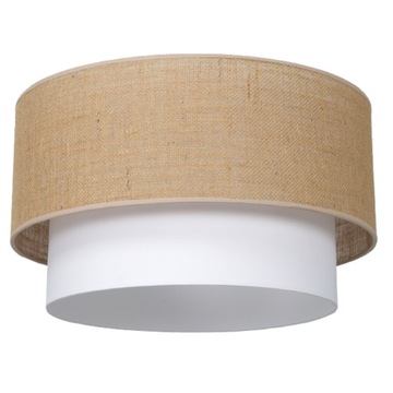 ABAŻUR DO LAMPY WISZĄCEJ STOJĄCEJ JUTA 45 CM TORT