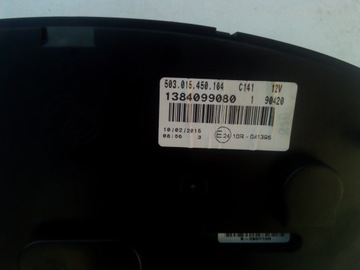 DUCATO BOXER JUMPER PŘÍSTROJOVÁ DESKA 1384099080