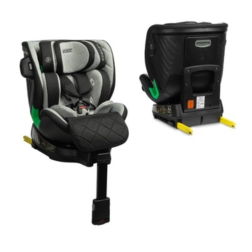 FOTELIK SAMOCHODOWY CARETERO OBROTOWY RWF TUROX ISIZE ISOFIX GRAPHITE