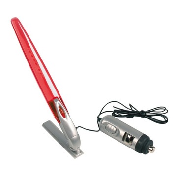LAMPKA ANTENKA 12V LED CZERWONA 1SZT OZDOBA KOKPIT