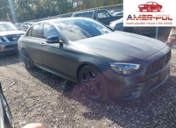 Mercedes Klasa E W213 2021 Mercedes-Benz Klasa E Amg 53 4Matic 2021 3.0 Benzyna 429KM