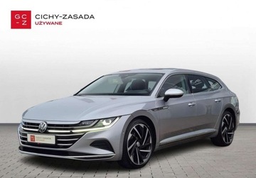 Volkswagen Arteon Fastback Facelifting 2.0 TDI SCR 150KM 2021 Volkswagen Arteon Elegance 2.0TDI 150KM Webasto Skora DCC Hak EL.Fotele Ka