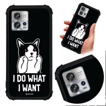 pouzdro Anti-shock pro Motorola Edge 30 Fusion Zvířata Animal Anarchy Vzory