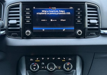 Skoda Kodiaq I SUV 2.0 TDI 150KM 2019 Skoda Karoq Salon Polska, Serwis ASO, Navi, Kamera Czujniki 2.0 Diesel, zdjęcie 12