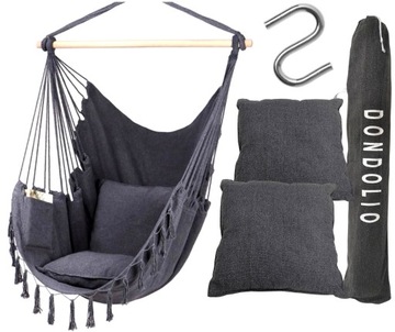 Гамак, кресло-качалка, подвесное кресло, бразильское садовое кресло-качалка + чехол