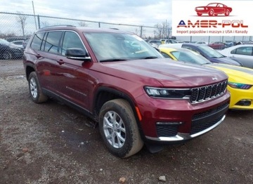 Jeep 2023 Jeep Grand Cherokee 2023r., Limtied, od ubezpieczalni 3.6 Benzyna 293KM