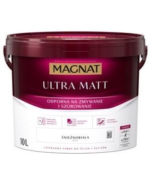 FARBA LATEKSOWA DO SUFITÓW ULTRA MATT 10L MAGNAT