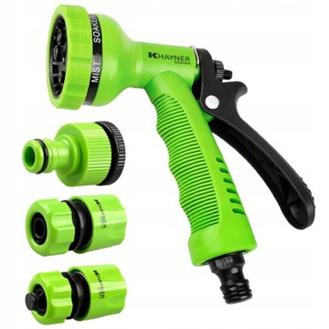 ZESTAW ZRASZAJĄCY +PISTOLET +SZYBKOZŁĄCZKA STOP PRZELOT +PRZYŁĄCZE KRANOWE