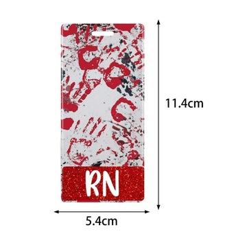 Etui na karty pielęgniarki Modny, przenośny, dekoracyjny styl C