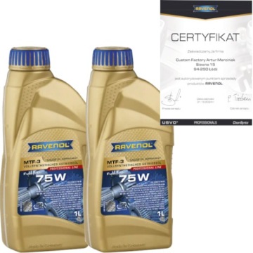 Масло RAVENOL Ravenol MTF-3 75W 1 л 122110400101999