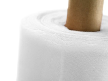 MATERIAŁ TIUL MIĘKKI BIAŁY DROBNY DEKORACYJNY 10m