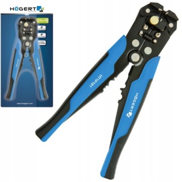 ПЛОСКОГУБЦЫ HOGERT AUTOMATIC WIRE STRIPPER CRIMPER HT1P181
