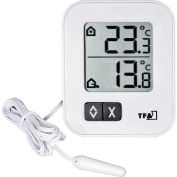 Termometr TFA zewnętrzny wewnętrzny -40 do +70 C