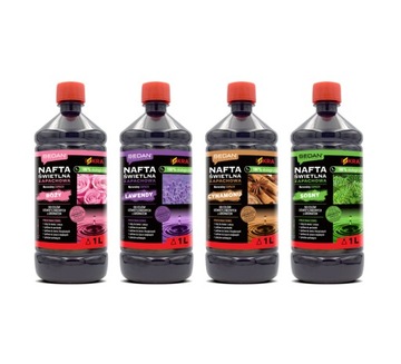 Керосин светящийся РОЗА натуральный ароматизатор 1л для ламп