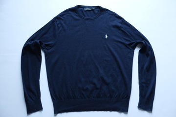 POLO RALPH LAUREN__SWETER MĘSKI Z KASZMIREM LOGO__XL