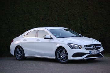 Mercedes CLA 2018 CLA AMG 4x4 Salon Polska Pół Skóry Bezwypadkowa 2.0 211PS Temp. Lampy Led