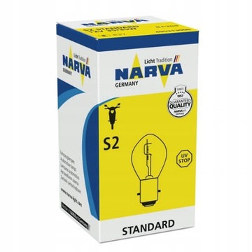 NARVA Standard S2 12V 35/35W BA20d 49531