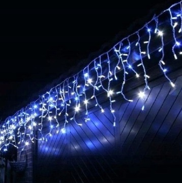 LAMPKI SOPLE 100 LED GRUBY KABEL 5,5m + FLASH
