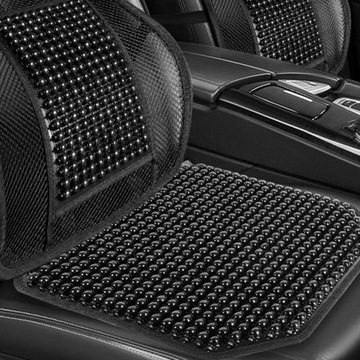 Чехол на сиденье автомобиля Деревянная подушка на сиденье с бусинами