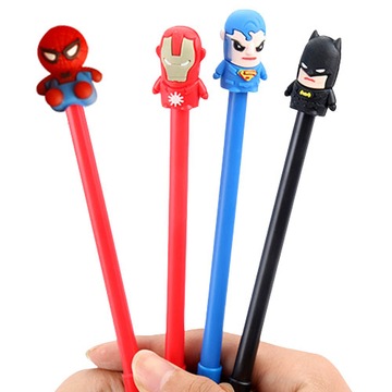 BATMAN SPIDERMAN długopisy KAPITAN AMERYKA hero pen cienkopisy dla chłopców