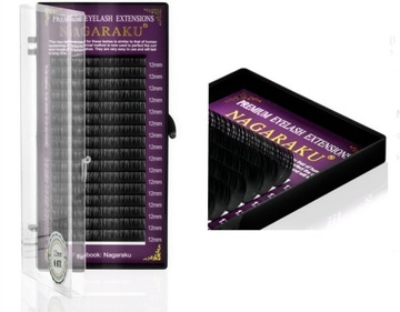 Rzęsy Nagaraku Mink C 0.07 dł. 12 mm 16 pasków