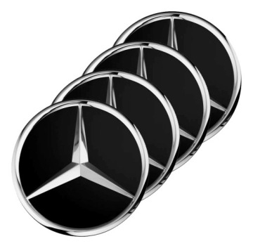 Mercedes Víčko kolpak sada 4 kusů 74 mm Originál