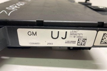 MODUL POHODĚ OPEL ZAFIRA TOURER C (P12) 13368651 2.0L DIESEL 96KW 2013