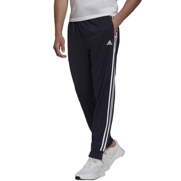 L Spodnie męskie adidas Primegreen Essentials Warm-Up granatowe H46106 L